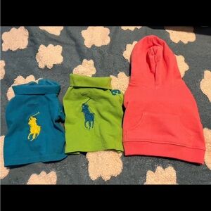 Bundle of Small Dog or Cat Clothes - Polo Ralph Lauren